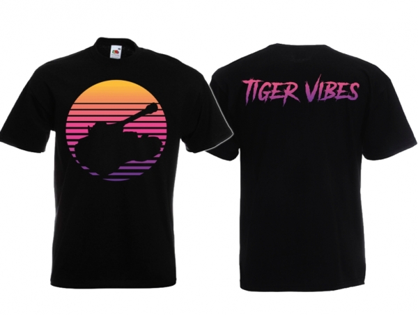 T-Shirt - Retro - Tiger Vibes