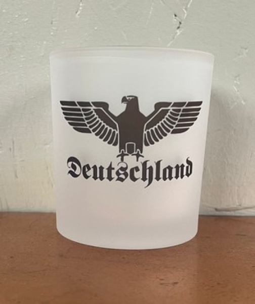 Teelicht / Trinkglas - Reichsadler - Deutschland