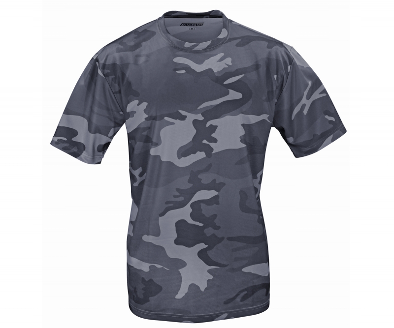 T-Shirt - Elite-Kämpfer - Quickdry - darkcamo