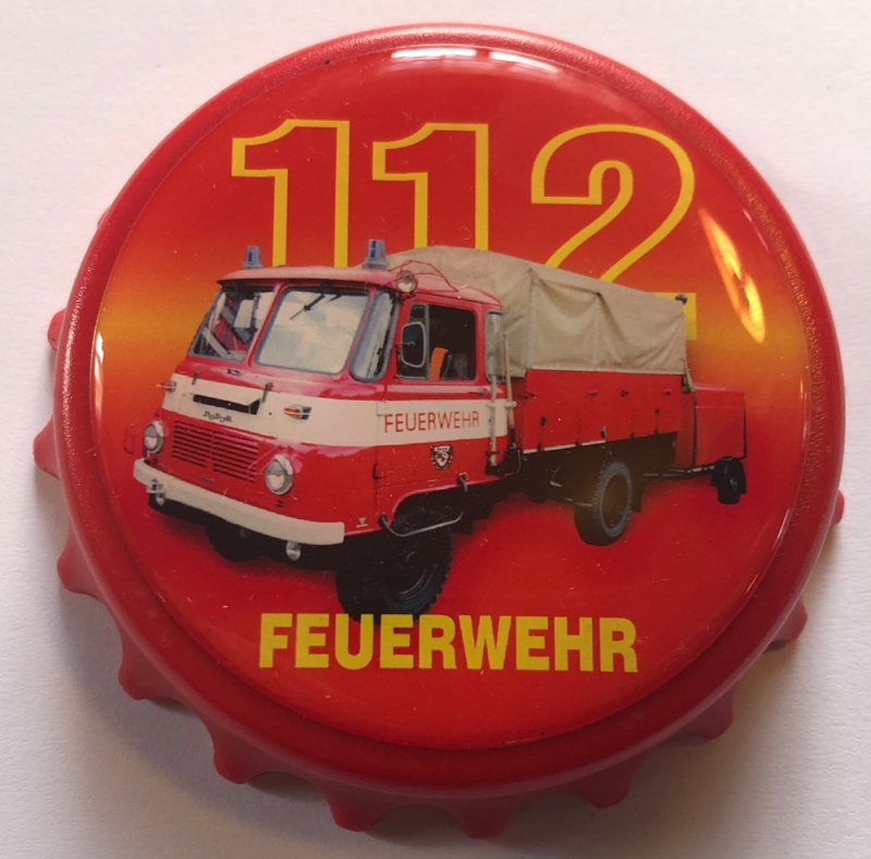 Flaschenöffner / Kapselheber - Feuerwehr KH19