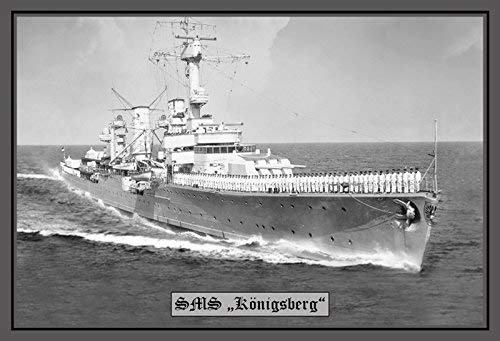 Blechschild - SMS Königsberg - 117 (117)