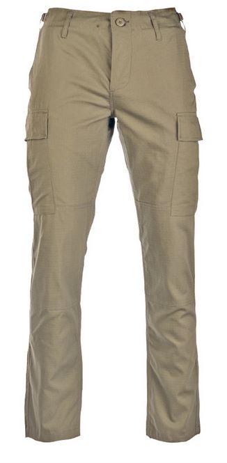 US BDU FELDHOSE R/S ′SLIM FIT′ - KHAKI