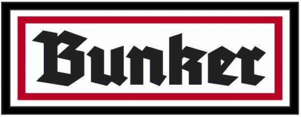 Emailleschild - Bunker