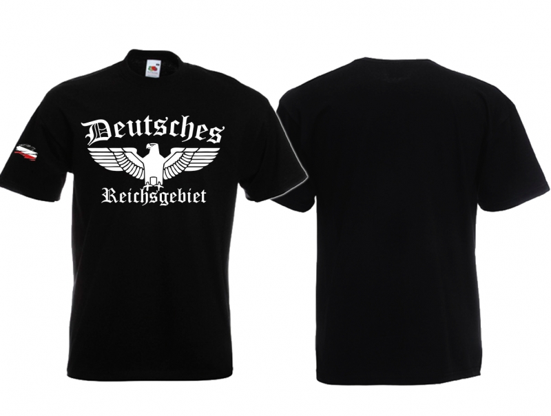 T-Shirt - Deutsches Reichsgebiet - schwarz