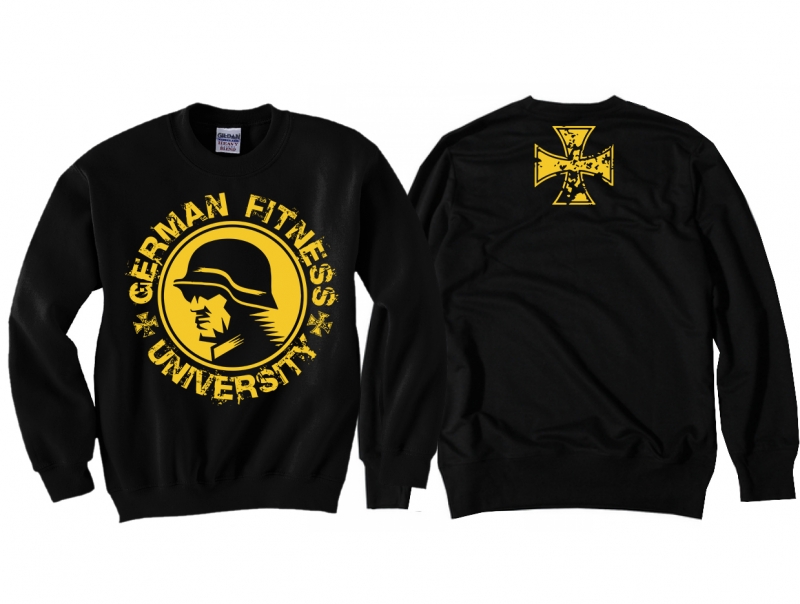 Pullover - German Fitness University - Soldat