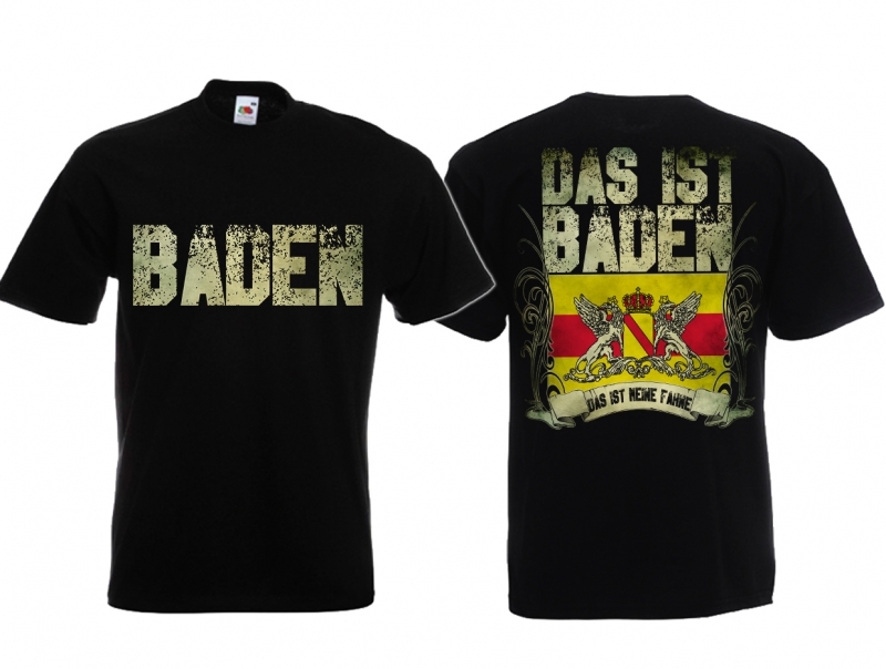 T-Shirt - Meine Fahne - Baden