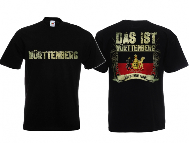 T-Shirt - Meine Fahne - Württemberg