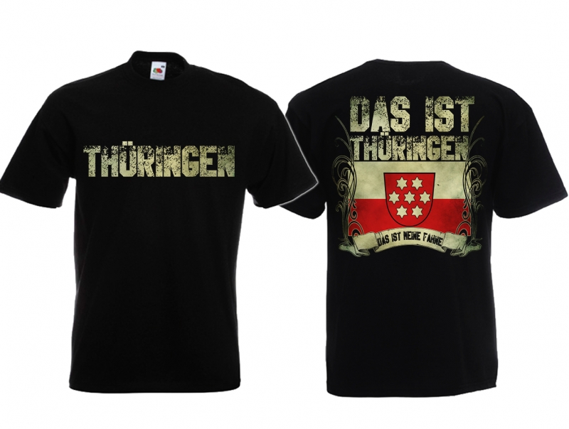 T-Shirt - Meine Fahne - Thüringen