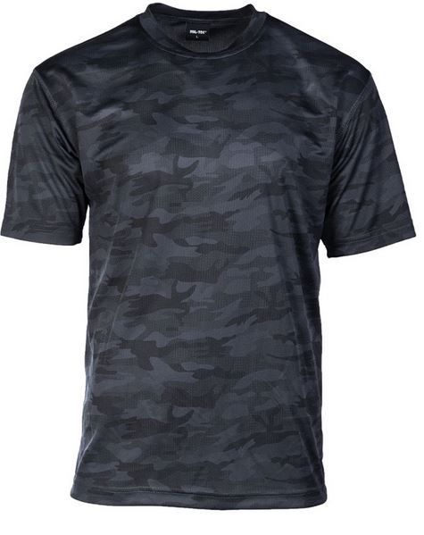 T-Shirt - Mesh - Dark Camo