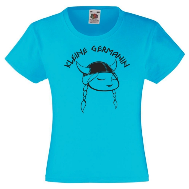 Kinder T-Shirt - Kleine Germanin - hellblau