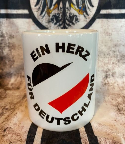 Tasse - Ein Herz für Deutschland