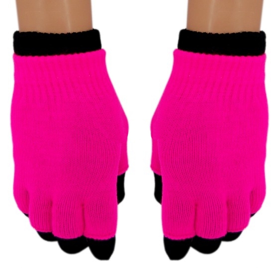 Handschuhe - Neon Pink