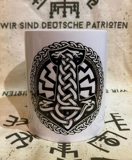 Tasse - Thors Hammer mit Sonne