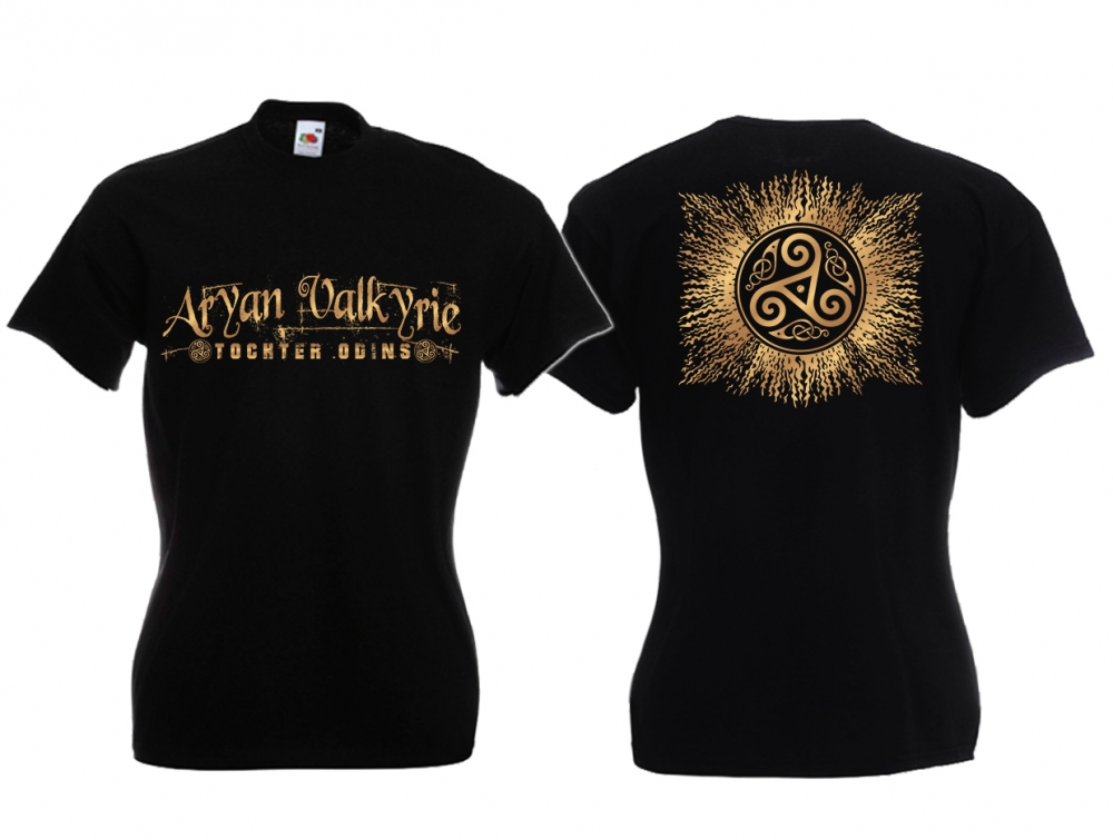 Frauen T-Shirt - Valkyrie - Tochter Odins - schwarz