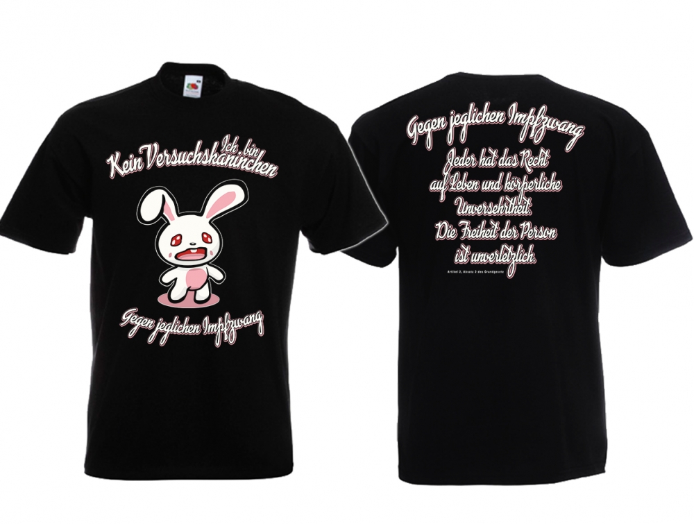 Kinder T-Shirt - Ich bin kein Versuchskaninchen