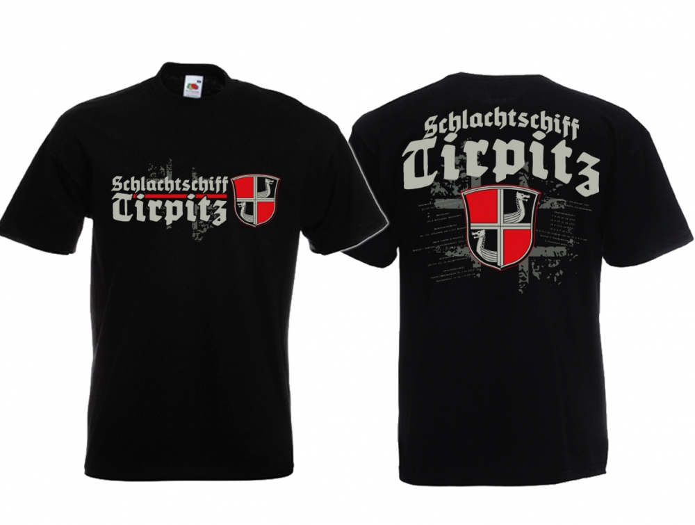 T-Shirt - Schlachtschiff Tirpitz