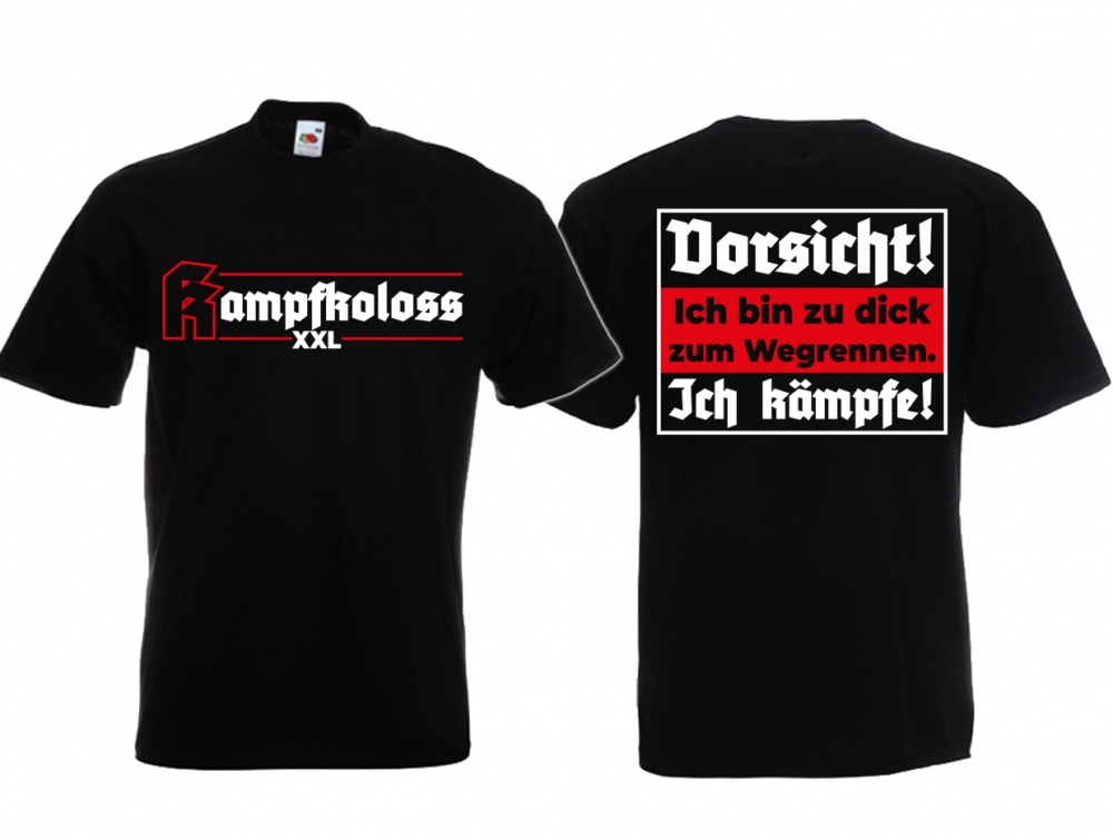 T-Shirt - Kampfkoloss - Ich kämpfe - Motiv 2