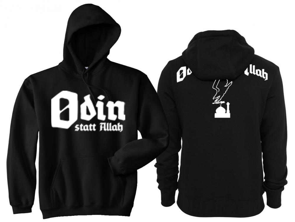 Kapuzenpullover - Odin statt Allah - Motiv 2