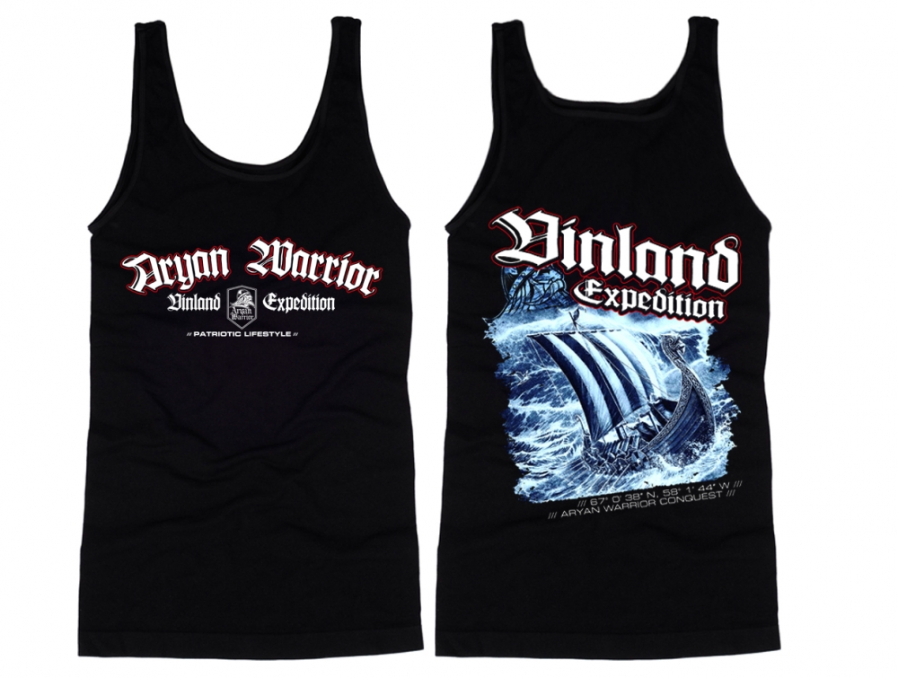 Muskelshirt/Tank Top - AW - Vinland Expedition - schwarz