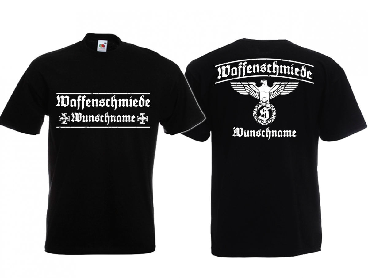 T-Shirt - Waffenschmiede Wunschdruck