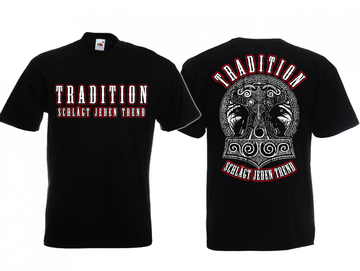 T-Shirt - Tradition schlägt jeden Trend - Thors Hammer