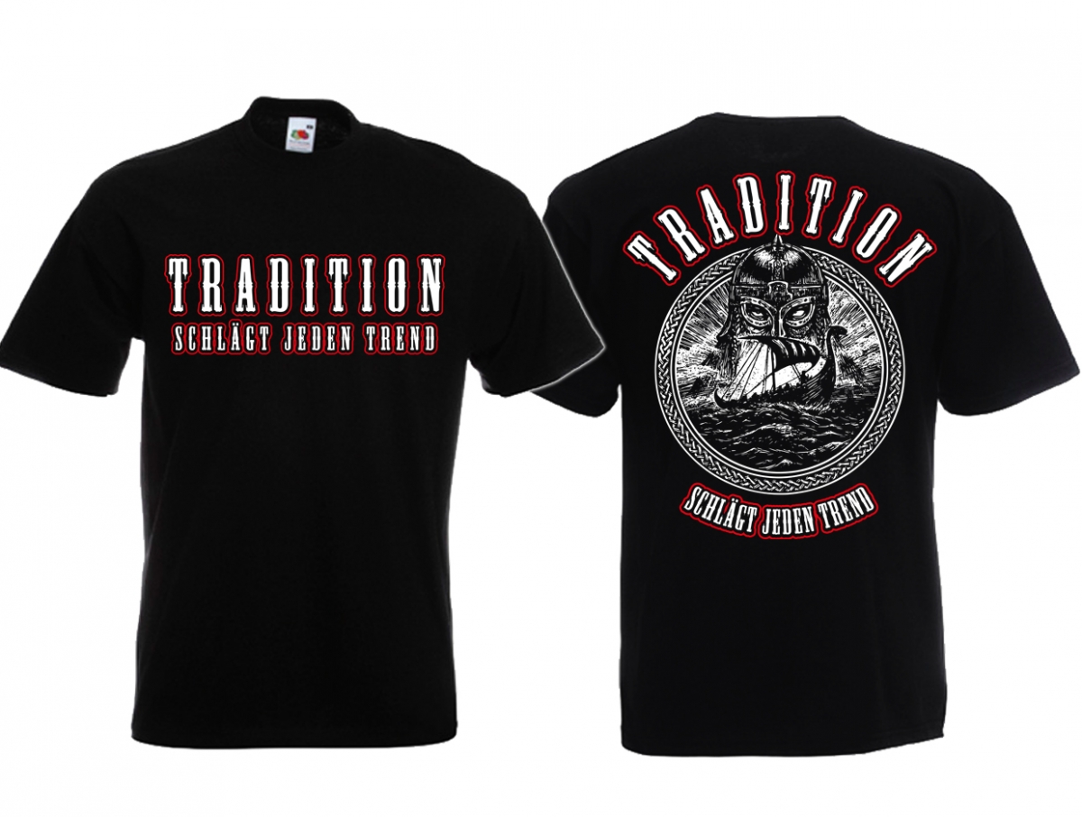 T-Shirt - Tradition schlägt jeden Trend - Drachenboot