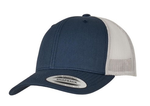 Cap - Snapback - Retro Trucker 2-Tone - coyote navy/silver