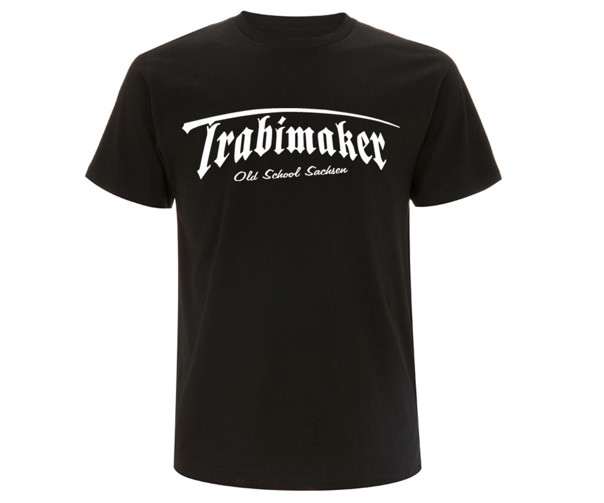 T-Shirt - Trabimaker - Old School Sachsen - schwarz