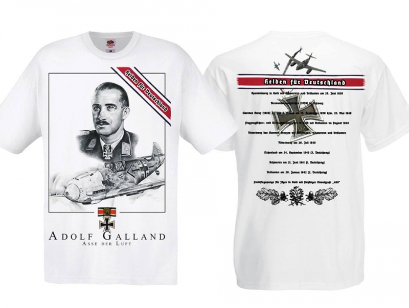 Frauen T-Shirt - Adolf Galland - weiß