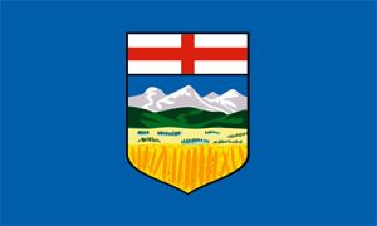 Fahne - Kanada - Alberta