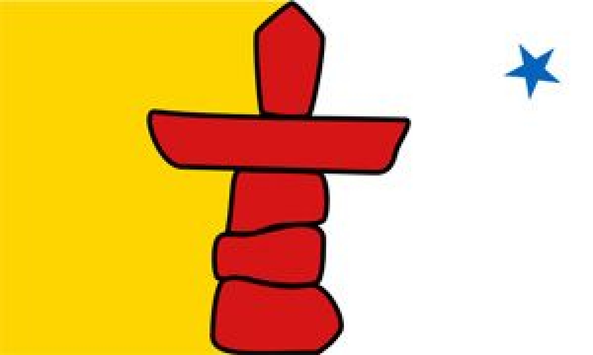 Fahne - Kanada - Nunavut