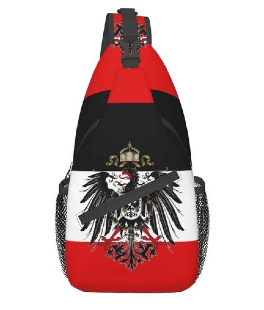 Schultertasche / Rucksack - Reichsadler - schwarz-weiss-rot