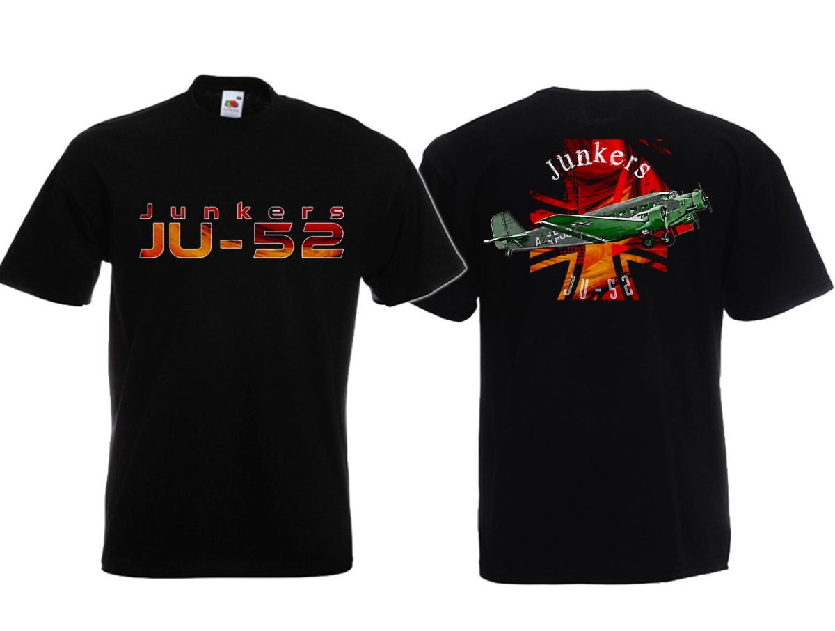 T-Shirt - Junkers JU 52 - Motiv 4