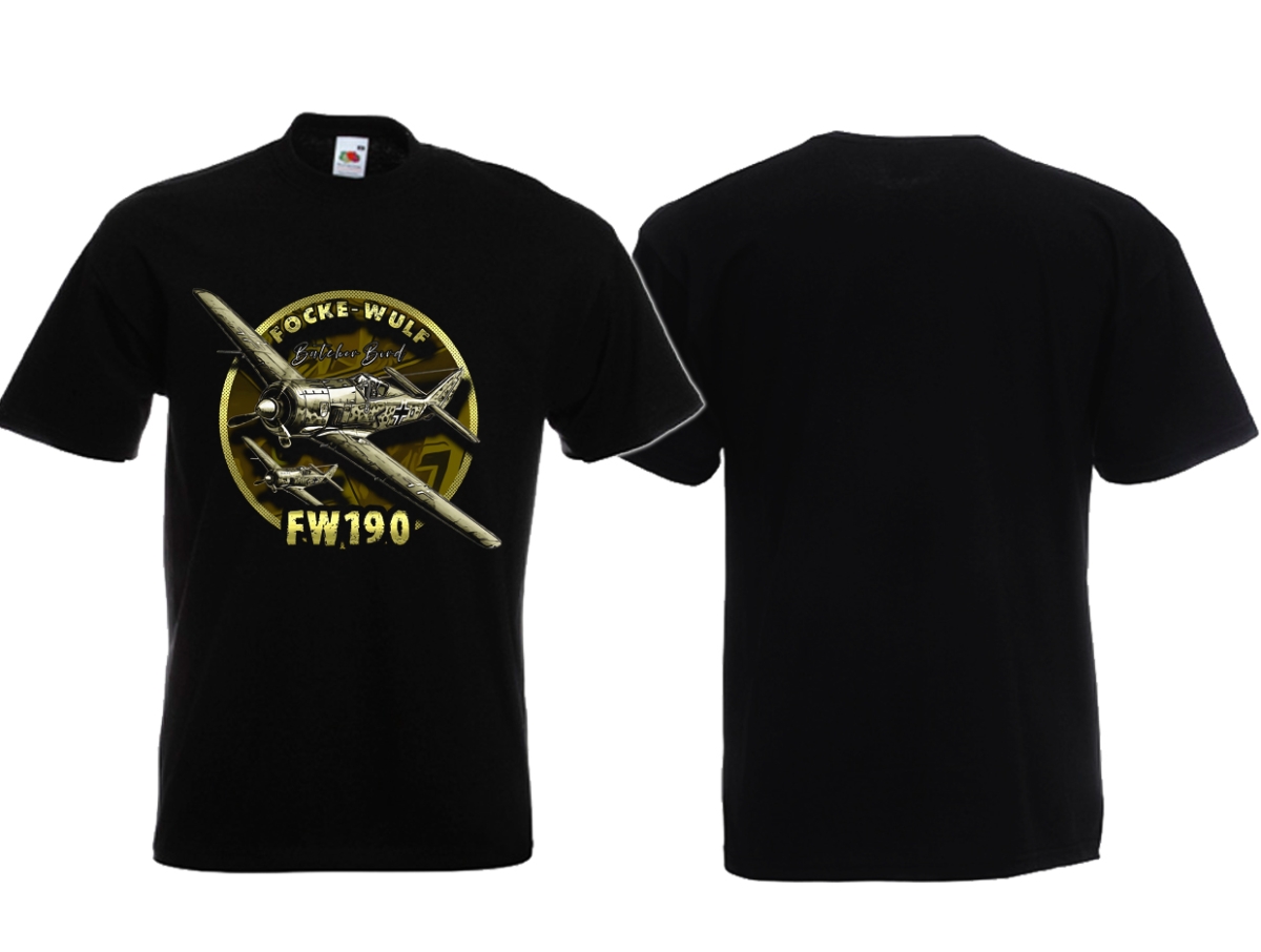 T-Shirt - Focke Wulf - FW 190 - Motiv 1