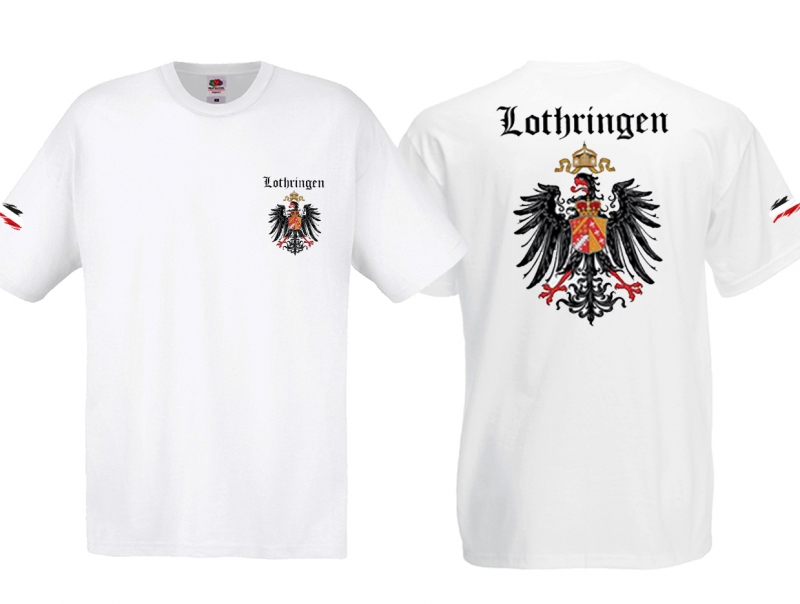 T-Shirt - Lothringen - weiß