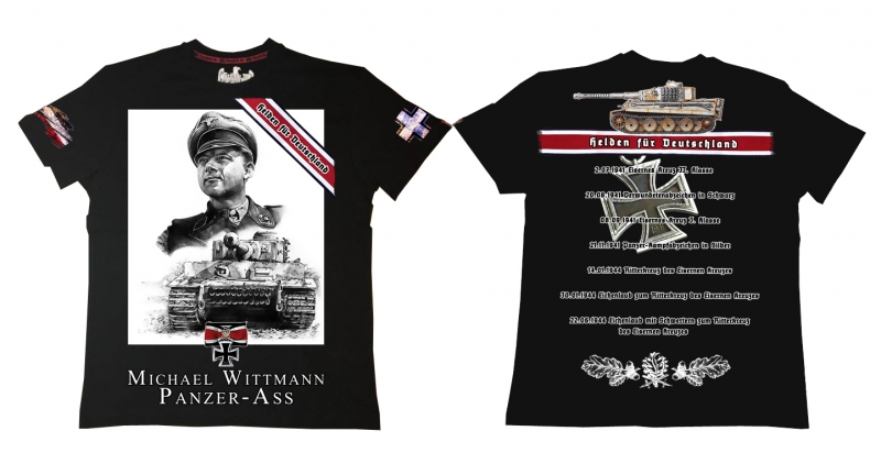 Premium Shirt - Michael Wittmann - schwarz