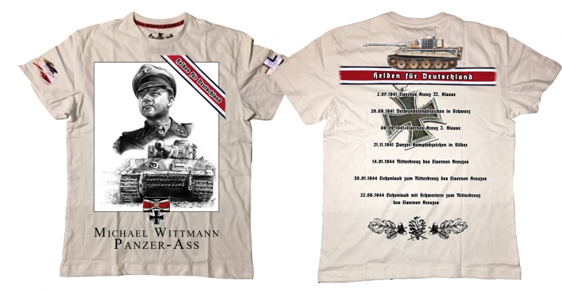 Premium Shirt - Michael Wittmann - weiß