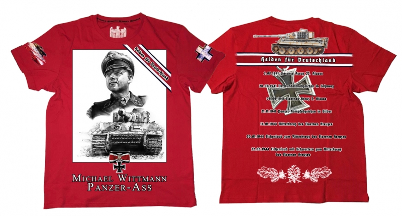 Premium Shirt - Michael Wittmann - rot