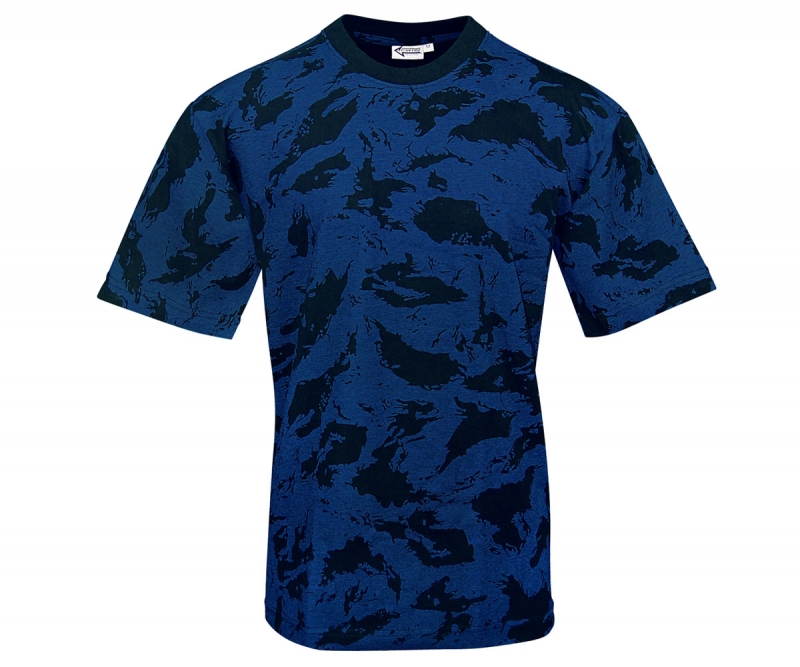 T-Shirt - Russian-Blue-Camo