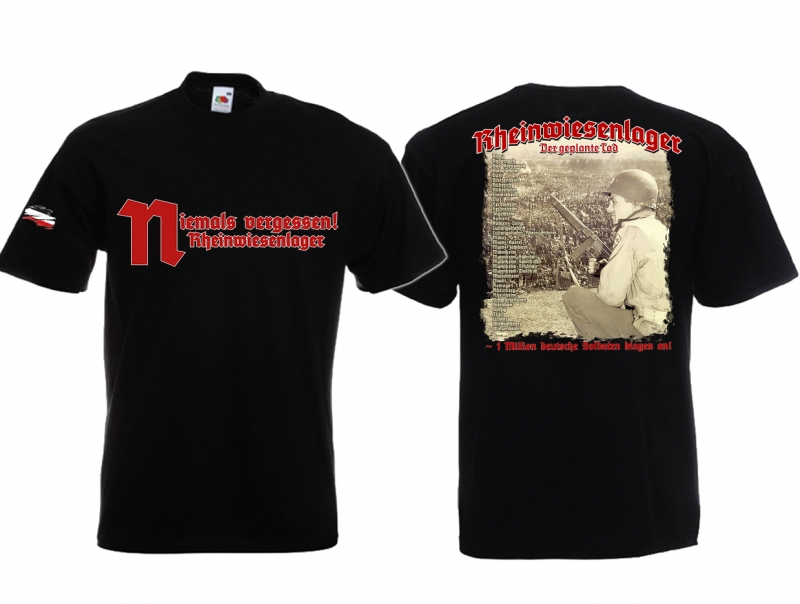 T-Shirt - Rheinwiesenlager - Niemals vergessen