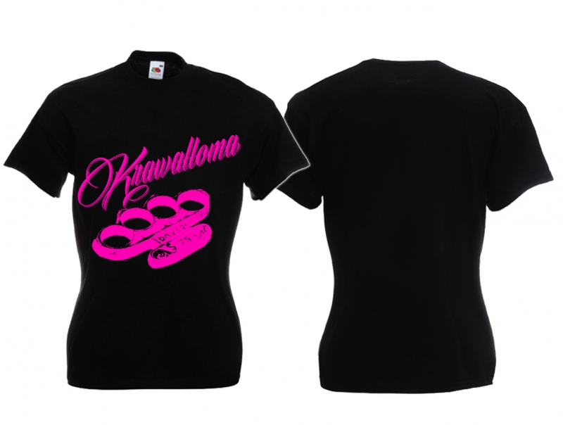 Frauen T-Shirt - Krawalloma - pink