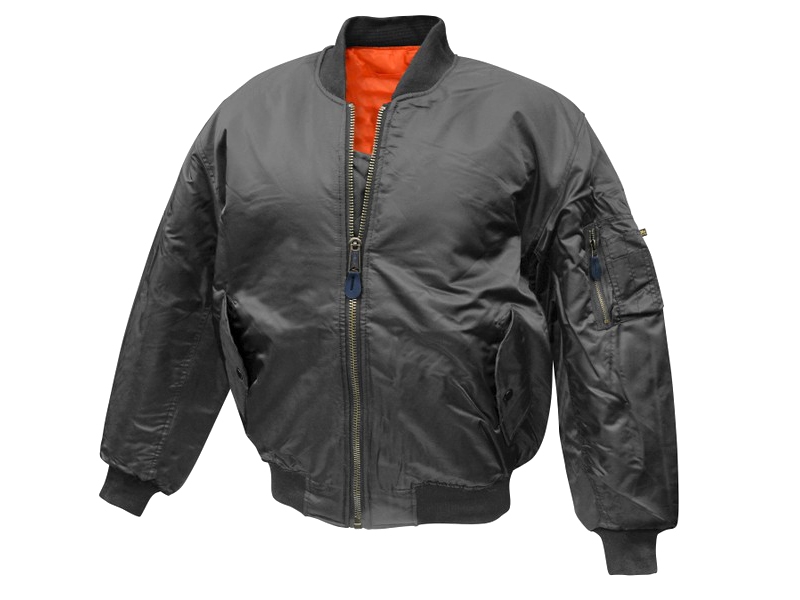 Jacke - Bomberjacke MA1 - gunmetal