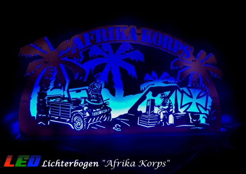 Lichterbogen LED - Afrika Korps