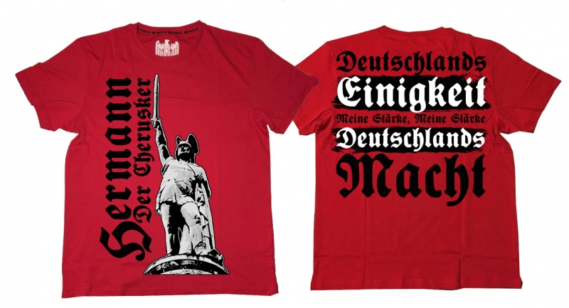 Premium Shirt - Hermann der Cherusker - rot