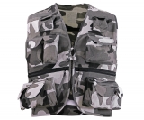 Weste - Rip Stop - metro camo +++ANGEBOT+++