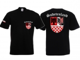 T-Shirt - Sudetenland - Motiv 2 - schwarz