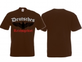 T-Shirt - Deutsches Reichsgebiet - braun