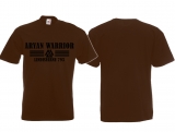 T-Shirt - AW - Lindisfarne 793 - Logo - braun