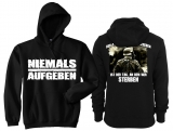 Kapuzenpullover - Niemals Aufgeben - Motiv 1