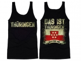 Muskelshirt/Tank Top - Meine Fahne - Thüringen